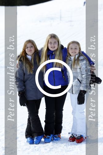 Lech, 22 Februari 2016
Jaarlijkse fotopersdag Koninklijk huis
rinses Amalia Prinses Alexia Prinses Ariane