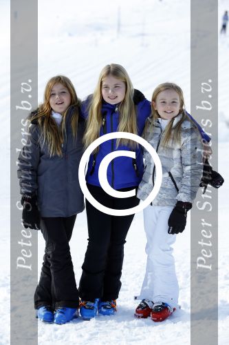 Lech, 22 Februari 2016
Jaarlijkse fotopersdag Koninklijk huis
rinses Amalia Prinses Alexia Prinses Ariane