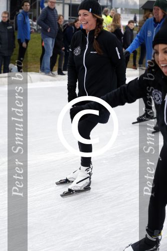 Biddinghuizen 6 maart 2016
De hollandse 100 georganiseerd door prins Bernhard jr . 10 km schaatsen en 90km fietsen .
De opbrengst gaat naar het onderzoek tegen lymphe klier kanker. Prinses Annette