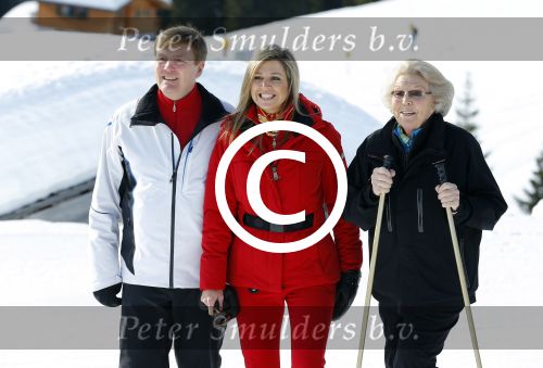 Lech, 22 Februari 2016
Jaarlijkse fotopersdag Koninklijk huis
Prinses Beatrix met koning Willem Alexander en Koningin Maxima