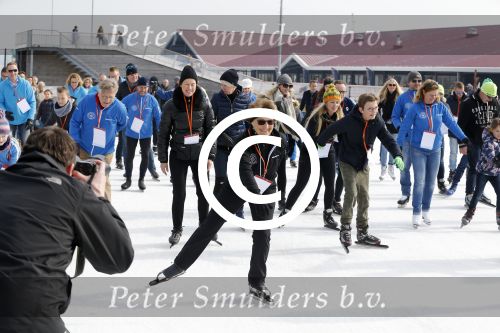 Biddinghuizen 6 maart 2016
De hollandse 100 georganiseerd door prins Bernhard jr . 10 km schaatsen en 90km fietsen .
De opbrengst gaat naar het onderzoek tegen lymphe klier kanker. Prinses Margriet