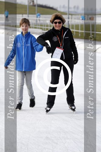 Biddinghuizen 6 maart 2016
De hollandse 100 georganiseerd door prins Bernhard jr . 10 km schaatsen en 90km fietsen .
De opbrengst gaat naar het onderzoek tegen lymphe klier kanker. Prinses Margriet