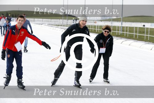 Biddinghuizen 6 maart 2016
De hollandse 100 georganiseerd door prins Bernhard jr . 10 km schaatsen en 90km fietsen .
De opbrengst gaat naar het onderzoek tegen lymphe klier kanker. Prinses Margriet
