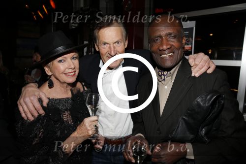 Amsterdam 11 februari 2016
Ria Valk viert haar 75e verjaardag bij Lovers.
Oscar harris en Riny v d Lee