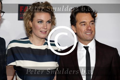 Amsterdam 7 maart 2016 
Uitreiking tv beelden in de passengers terminal .
Rik v d Westelaken en Marlijn Weerdenburg