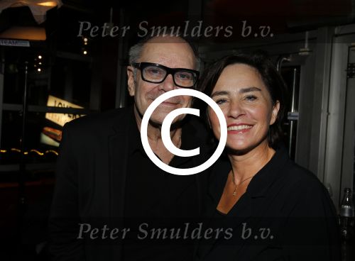 Amsterdam 11 februari 2016
Ria Valk viert haar 75e verjaardag bij Lovers.
Rob de Nijs met zijn vrouw Henriette