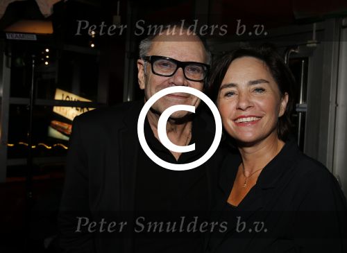 Amsterdam 11 februari 2016
Ria Valk viert haar 75e verjaardag bij Lovers.
Rob de Nijs met zijn vrouw Henriette