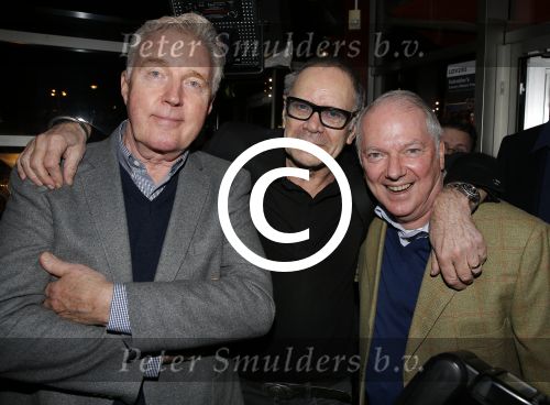 Amsterdam 11 februari 2016
Ria Valk viert haar 75e verjaardag bij Lovers.
Andre v Duin met Rob de Nijs en Ronnie Tober