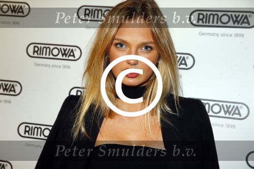 Amsterdam 23 februari 2016 
Opening Rimowa winkel op de pc hooftstraat door Romee Strijd.