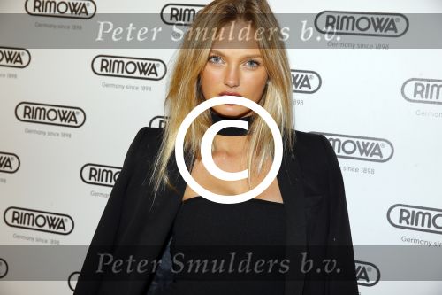 Amsterdam 23 februari 2016 
Opening Rimowa winkel op de pc hooftstraat door Romee Strijd.