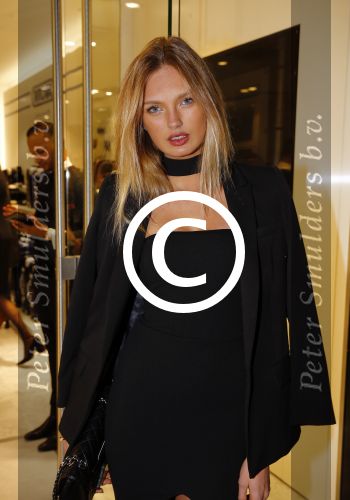 Amsterdam 23 februari 2016 
Opening Rimowa winkel op de pc hooftstraat door Romee Strijd.