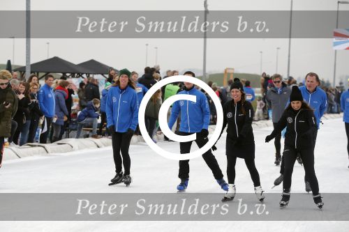 Biddinghuizen 6 maart 2016
De hollandse 100 georganiseerd door prins Bernhard jr . 10 km schaatsen en 90km fietsen .
De opbrengst gaat naar het onderzoek tegen lymphe klier kanker. Rosanna Kluivert met Prinses Annette