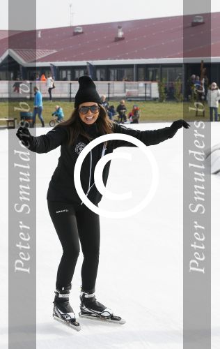 Biddinghuizen 6 maart 2016
De hollandse 100 georganiseerd door prins Bernhard jr . 10 km schaatsen en 90km fietsen .
De opbrengst gaat naar het onderzoek tegen lymphe klier kanker. Rosanna Kluivert