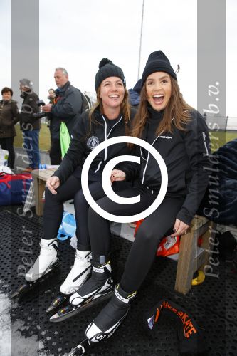 Biddinghuizen 6 maart 2016
De hollandse 100 georganiseerd door prins Bernhard jr . 10 km schaatsen en 90km fietsen .
De opbrengst gaat naar het onderzoek tegen lymphe klier kanker. Rosanna Kluivert met Prinses Annette