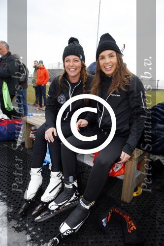 Biddinghuizen 6 maart 2016
De hollandse 100 georganiseerd door prins Bernhard jr . 10 km schaatsen en 90km fietsen .
De opbrengst gaat naar het onderzoek tegen lymphe klier kanker. Rosanna Kluivert met Prinses Annette