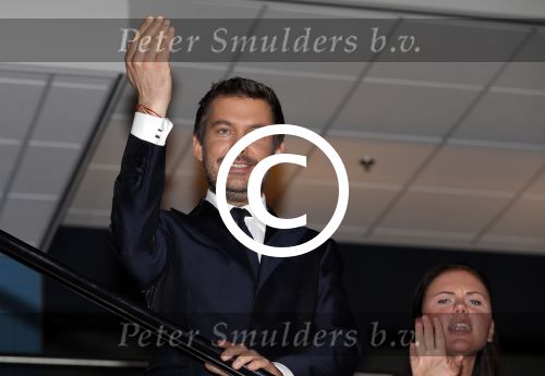Amsterdam 7 maart 2016 
Uitreiking tv beelden in de passengers terminal .
Ruben Nicolai