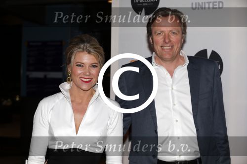 Amsterdam 7 maart 2016 
Uitreiking tv beelden in de passengers terminal .
Sandra Ysbrandy met man