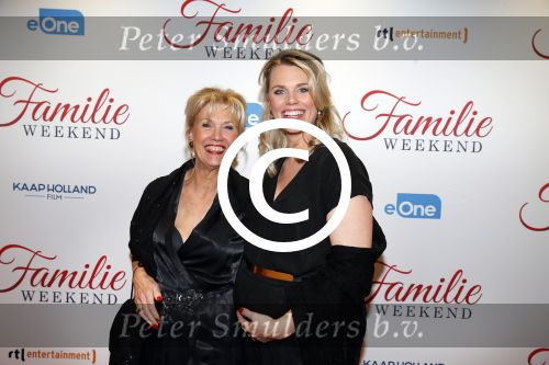Amsterdam 16 februari 2016
Premiere Familie weekend in Tuschinski.
Sanne Heijen zwanger met moeder