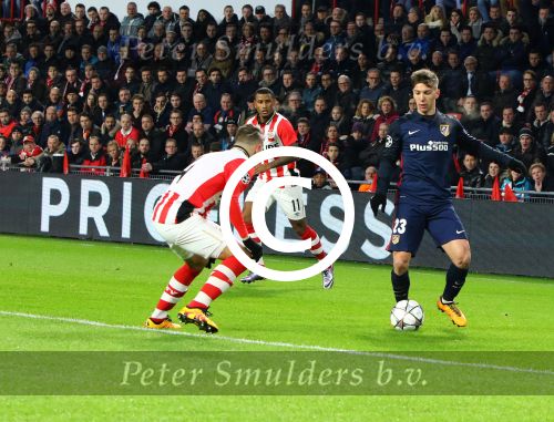 Eindhoven, 24 Februari 2016 1/8 Finale PSV-Atletico Madrid, eindstand 0-0
Foto Robert van Doren