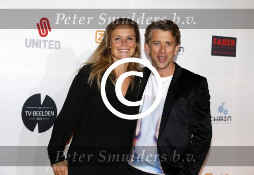 Amsterdam 7 maart 2016 
Uitreiking tv beelden in de passengers terminal .
Waldemar Torenstra en Sophie Hilbrand
