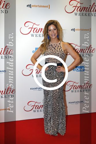 Amsterdam 16 februari 2016
Premiere Familie weekend in Tuschinski.
Stephanie Tency met een vriendin