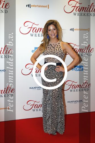 Amsterdam 16 februari 2016
Premiere Familie weekend in Tuschinski.
Stephanie Tency met een vriendin