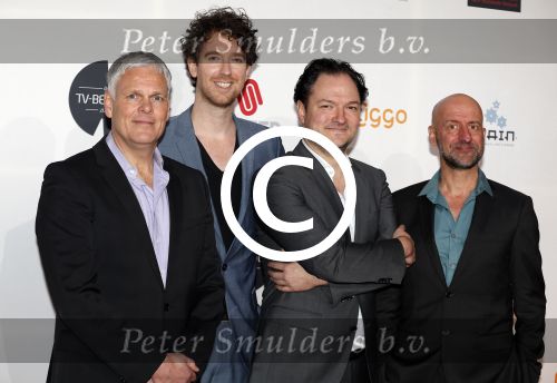 Amsterdam 7 maart 2016 
Uitreiking tv beelden in de passengers terminal .
de kwis met Joep van Deudekom, Rob Urgert, Niels van der Laan en Jeroen Woe.