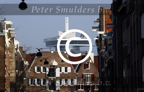Amsterdam 15 februari 2017 
Adam toren en Eye theater aan het IJ