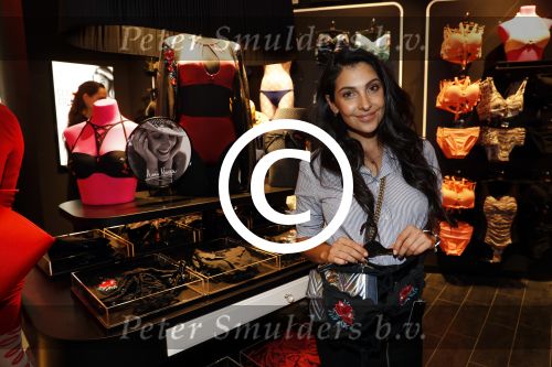 Amsterdam 14 februari 2017 
Opening nieuwe Hunkemoller winkel op kalverstraat met oa Anna Nooshin die haar eigen lijn heeft.