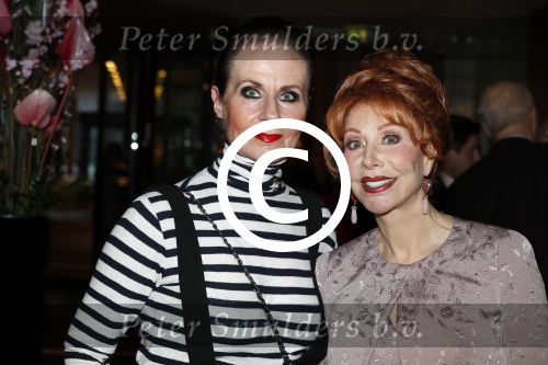 Amsterdam 12 februari 2017 
Modeshow Paul Schulten in het Okura. Ans Markus en Marijke Helwegen