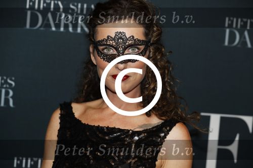 Amsterdam 7 februari 2017
Premiere fifty shades darker in Tuschinski. Aukje v Ginneken met tatoo