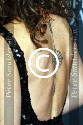 Amsterdam 7 februari 2017
Premiere fifty shades darker in Tuschinski. Aukje v Ginneken met tatoo