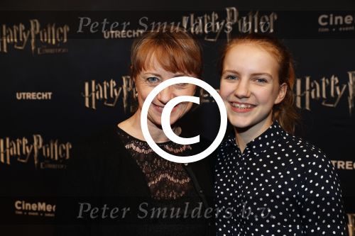 Utrecht 9 februari 2017
Exebition Harry Potter in Cinemec Utrecht. Bianca Krijgsman met dochter