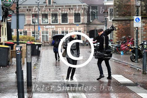 Haarlem, 27 Februari 2017 Proces Patricia Paay tegen haar buurman Maarten Oostvogel en bijgestaan door haar advocaat Mr. Johan Langelaar