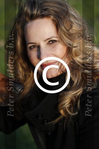 Amsterdam 2 februari 2017
Claudia Schoemacher wandelend met haar hond
