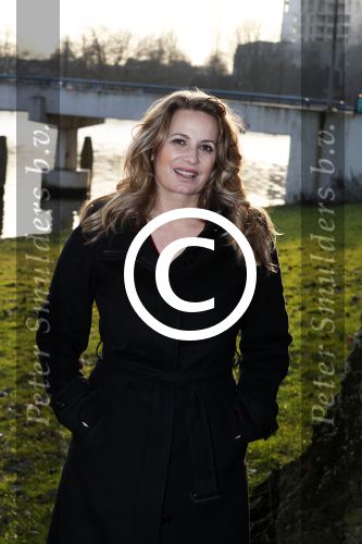 Amsterdam 2 februari 2017
Claudia Schoemacher wandelend met haar hond