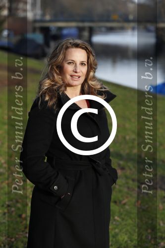 Amsterdam 2 februari 2017
Claudia Schoemacher wandelend met haar hond