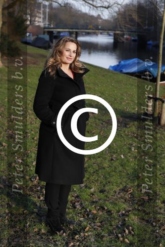 Amsterdam 2 februari 2017
Claudia Schoemacher wandelend met haar hond