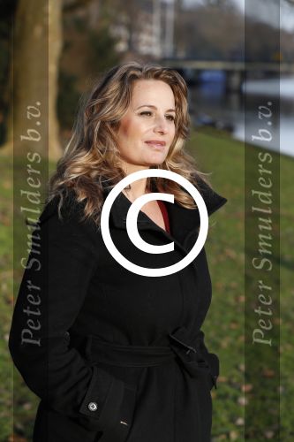 Amsterdam 2 februari 2017
Claudia Schoemacher wandelend met haar hond