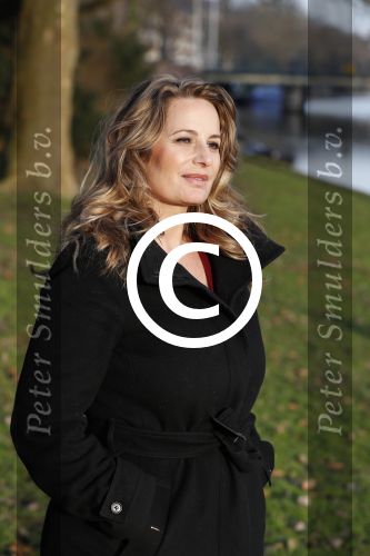 Amsterdam 2 februari 2017
Claudia Schoemacher wandelend met haar hond