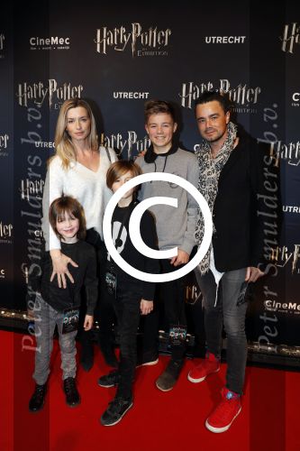 Utrecht 9 februari 2017
Exebition Harry Potter in Cinemec Utrecht. Dinand en Lucy Woesthoff met kinderen