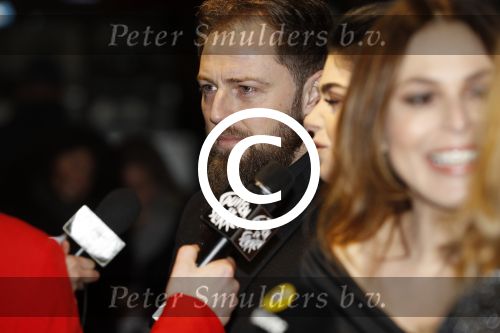 Amsterdam 7 februari 2017
Premiere fifty shades darker in Tuschinski. Roxeannne Hazes met haar nieuwe vriend Erik Zwennes