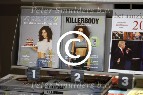 Amsterdam 12 februari 2017 
De beoken my killerbody 1 en Killerbody 2 van Fajah Lourens staan op 1 en 2 van best verkochte boeken bij de AKO winkel op beethovenstraat