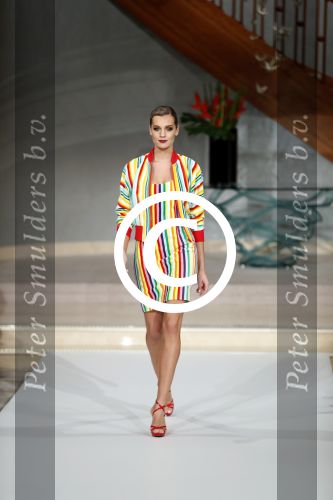 Amsterdam 12 februari 2017 
Modeshow Paul Schulten in het Okura. Felice Roedema
