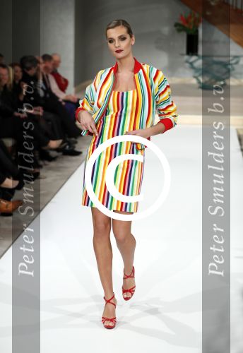 Amsterdam 12 februari 2017 
Modeshow Paul Schulten in het Okura. Felice Roedema