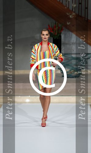 Amsterdam 12 februari 2017 
Modeshow Paul Schulten in het Okura. Felice Roedema