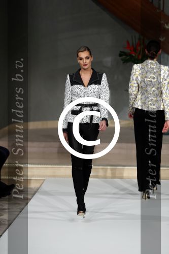 Amsterdam 12 februari 2017 
Modeshow Paul Schulten in het Okura. Felice Roedema