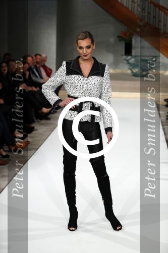 Amsterdam 12 februari 2017 
Modeshow Paul Schulten in het Okura. Felice Roedema