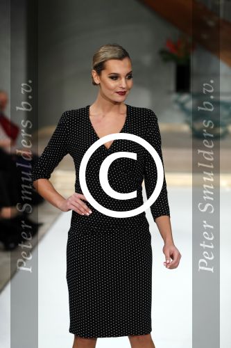Amsterdam 12 februari 2017 
Modeshow Paul Schulten in het Okura. Felice Roedema