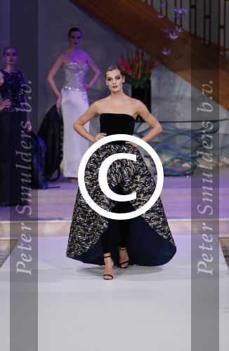 Amsterdam 12 februari 2017 
Modeshow Paul Schulten in het Okura. Felice Roedema